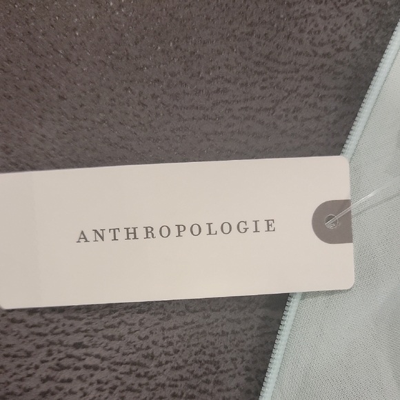 Anthropologie Green and Brown Floral Maxi Dress - Picture 12 of 13